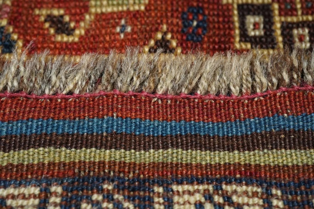 Late 18th Century Antique Khamseh Rug 5'0'' x 9'5'' - 4