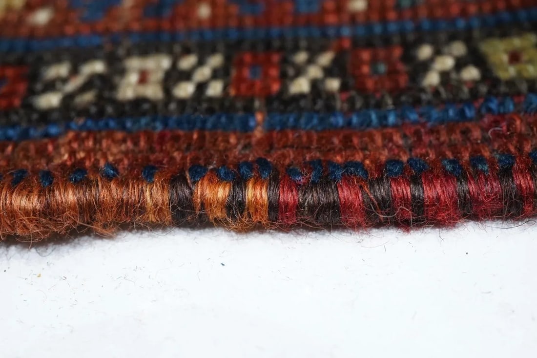 Late 18th Century Antique Khamseh Rug 5'0'' x 9'5'' - 8