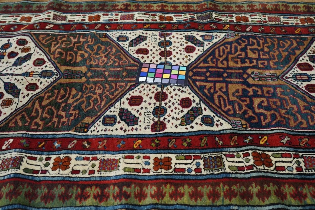 Late 18th Century Antique Bakshayesh Runner 3'8'' x 13'7'' - 10