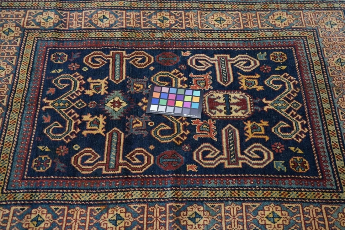 Antique Perpedil Rug 3'2'' x 4'3'' - 8