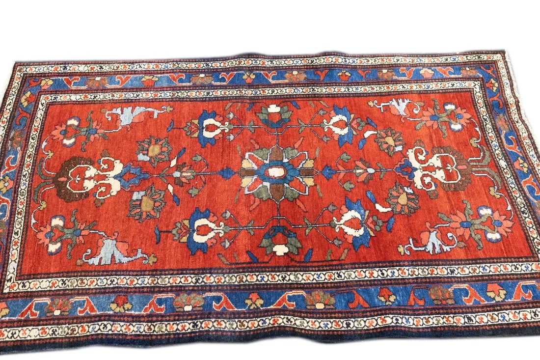 Antique Persian Farahan Rug 3'6'' x 5' - 4