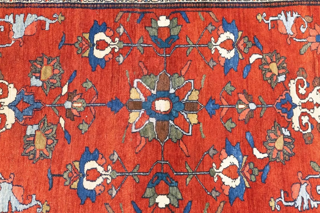 Antique Persian Farahan Rug 3'6'' x 5' - 6