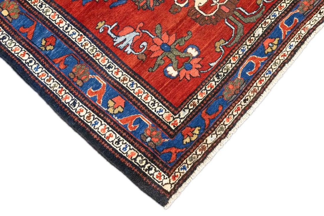 Antique Persian Farahan Rug 3'6'' x 5' - 7