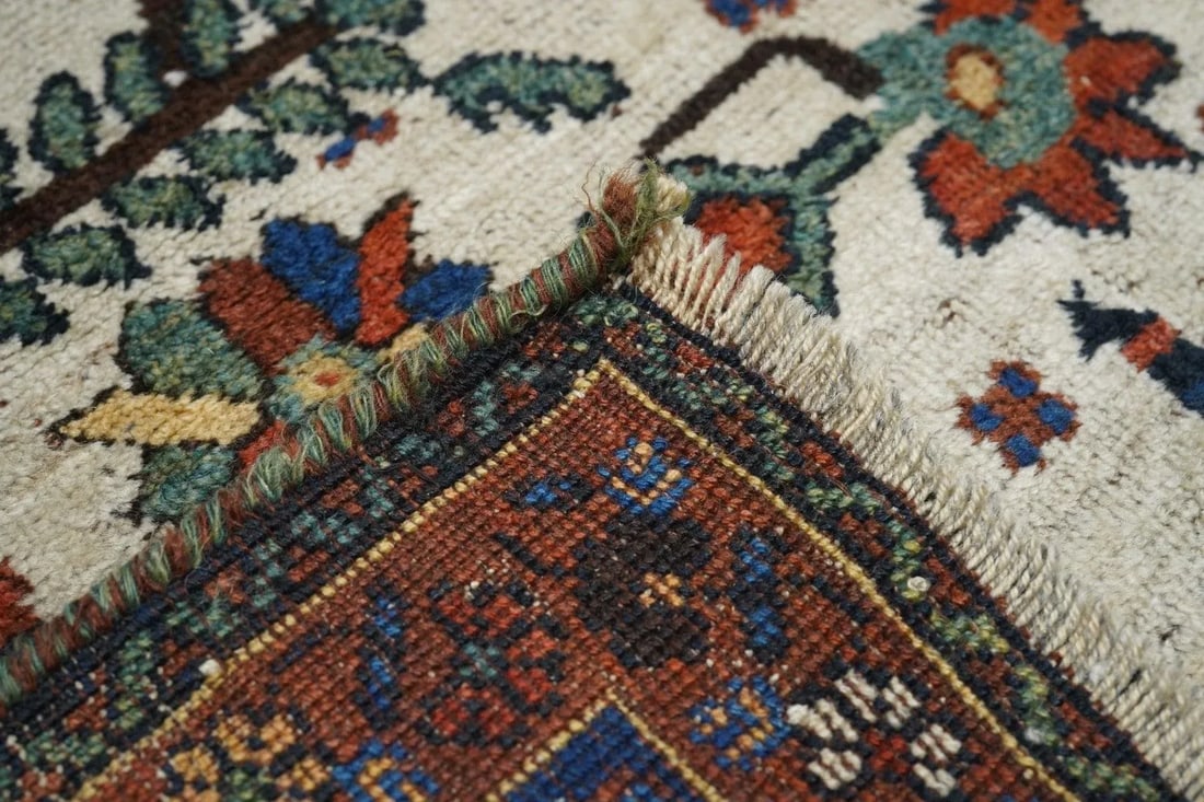 Antique Afshar Rug 5'2'' x 6'4'' - 10