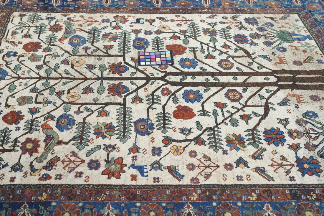 Antique Afshar Rug 5'2'' x 6'4'' - 9
