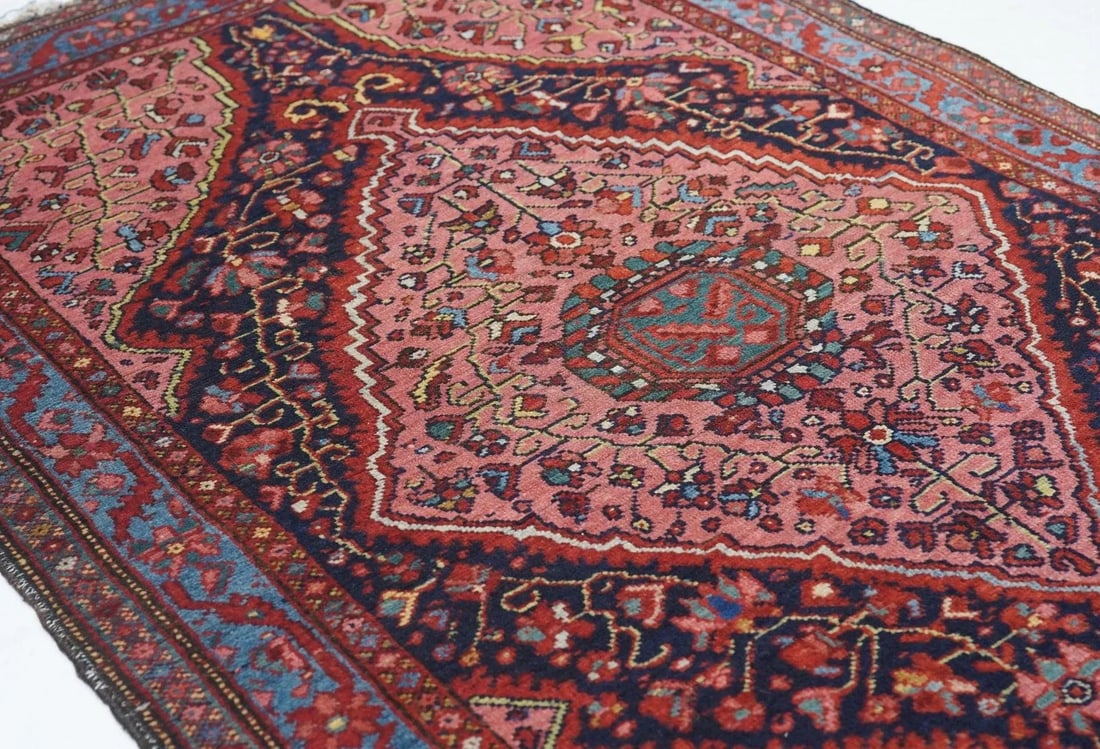 Antique Malayer Rug 3'2'' X 5'1'' - 7