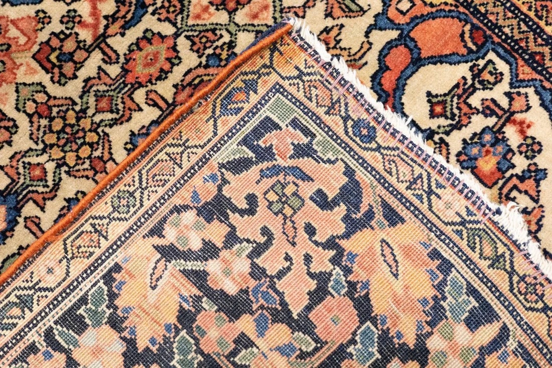 Late 18th Century Antique Farahan Sarouk Rug 3'5'' x 5' - 2
