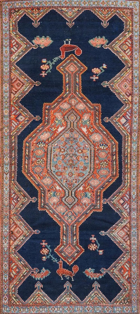 Antique Malayer Rug 5'2'' x 10'2'' - 6