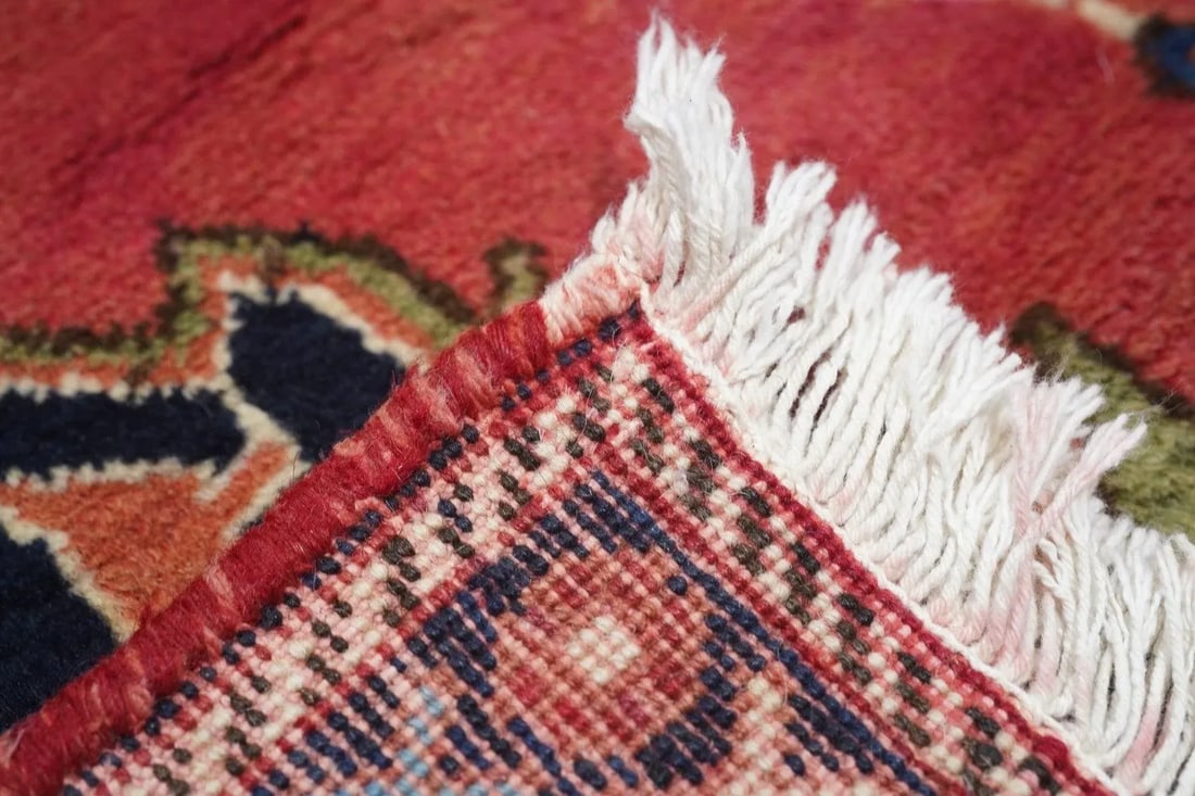 1970s Vintage Qashqai Rug 4'10'' x 7'5'' - 8