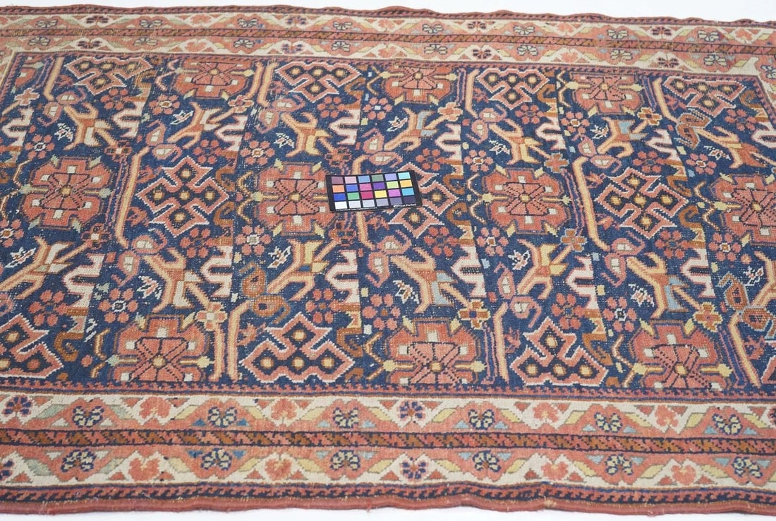 Antique Afshar Rug 4'2'' x 5'9'' - 11