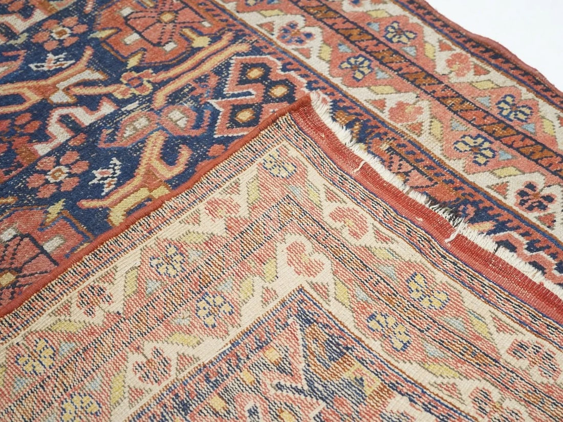 Antique Afshar Rug 4'2'' x 5'9'' - 2