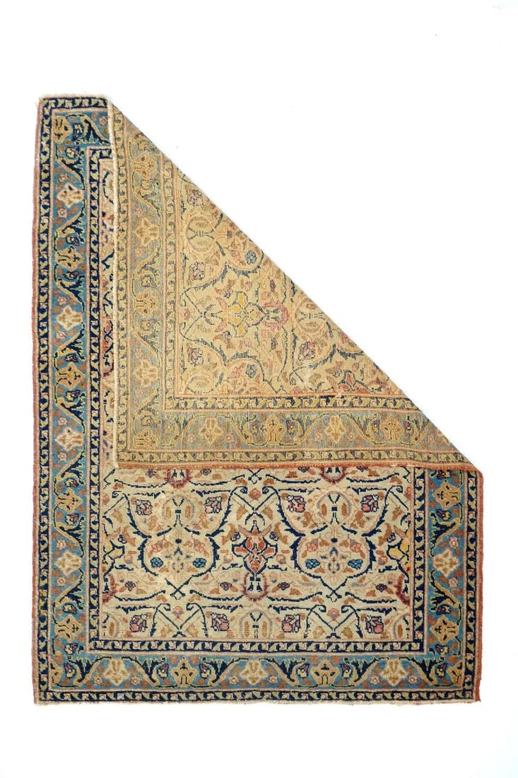 Antique Afshar Rug 3'5'' x 4'6'' - 3