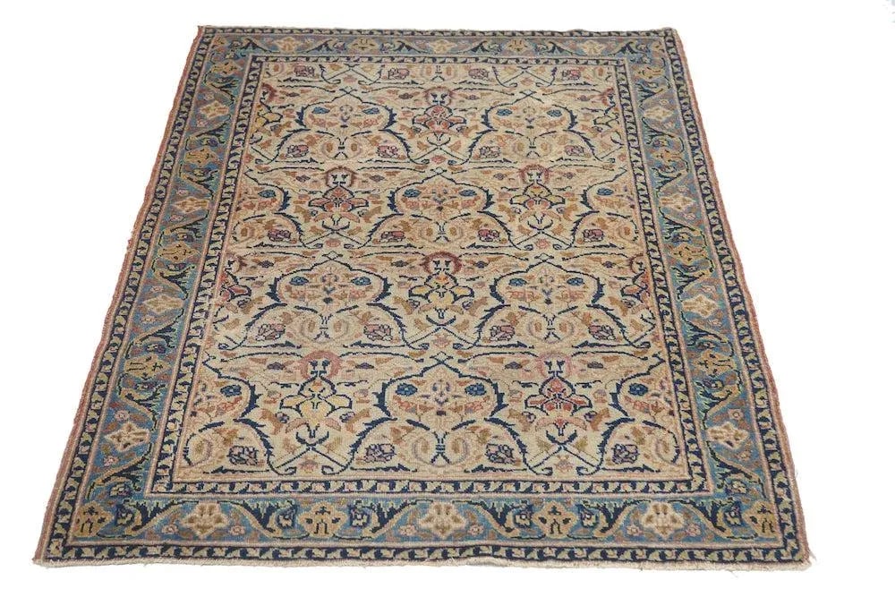 Antique Afshar Rug 3'5'' x 4'6'' - 8