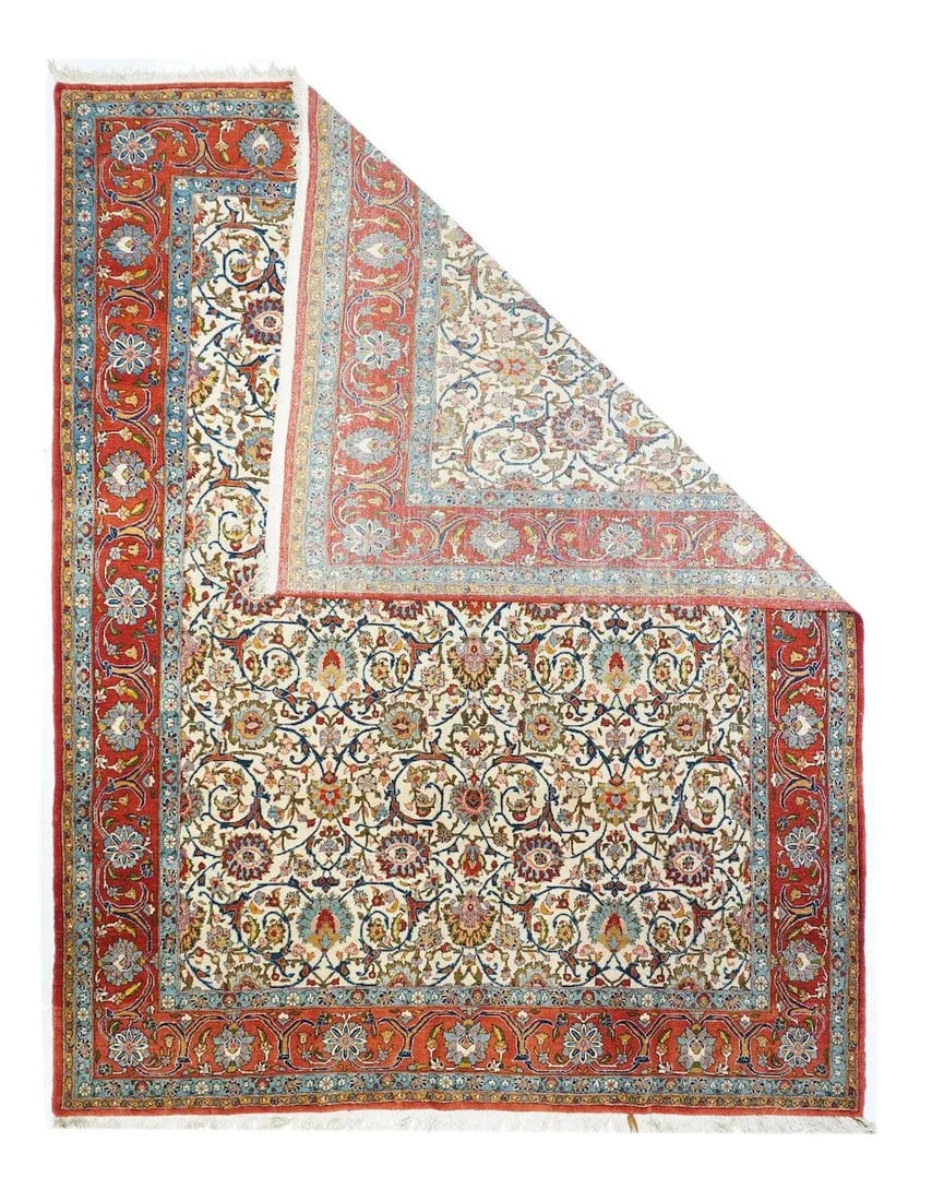 Vintage Qum Rug 7'4'' X 10'1'' - 2