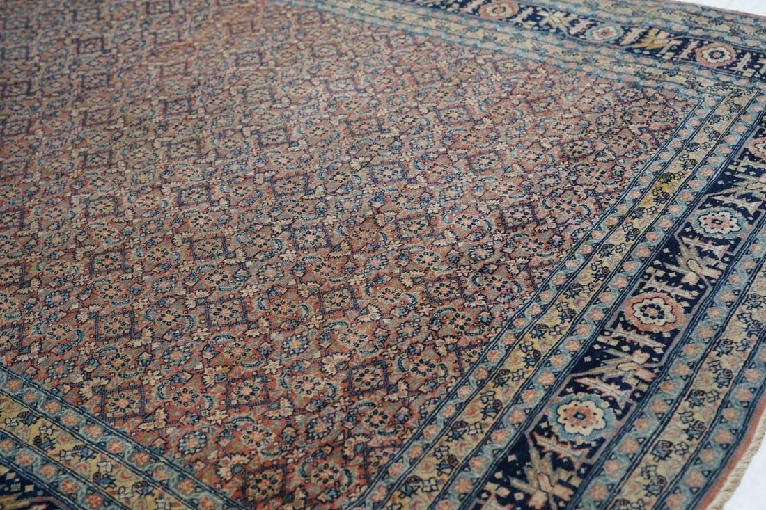Antique Tabriz Rug 4'8'' x 6'3'' - 5