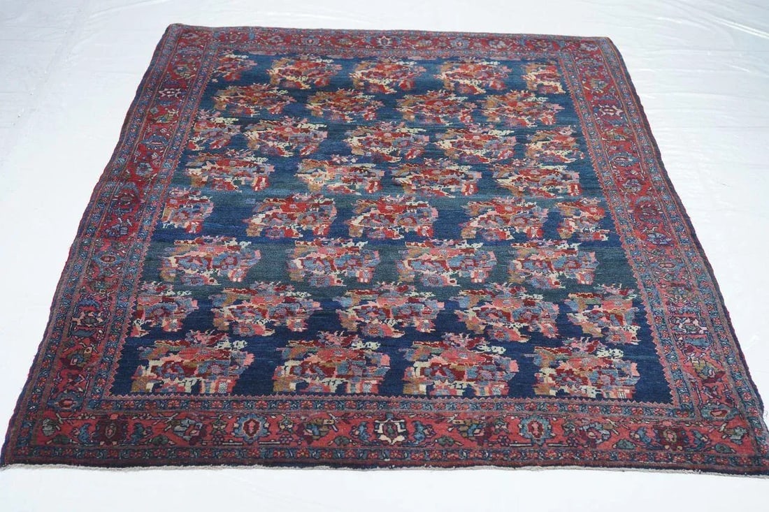 Antique Bidjar Rug 4'9'' x 6'2'' - 9