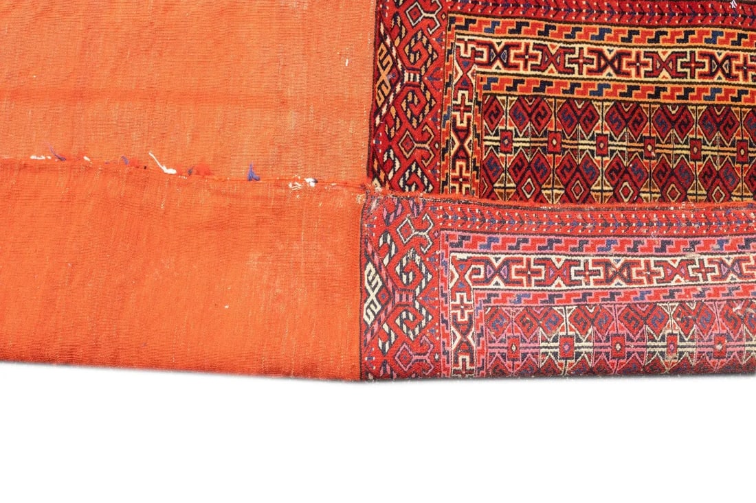 Antique Persian Turkmen Saddle Bag (One of Pair) 2'2'' X 3'4'' - 3