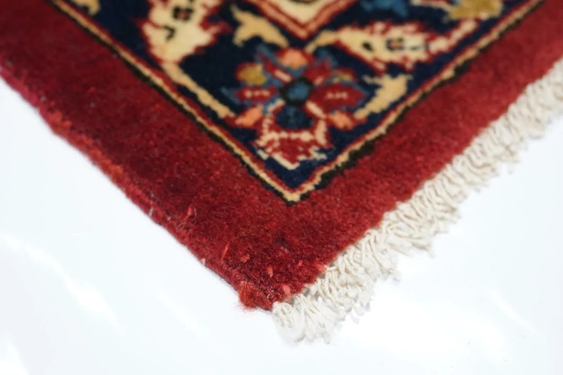 Fine Antique Persian Isfahan Rug 6'10'' X 11'0'' - 4