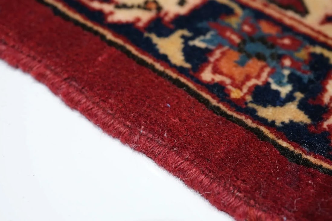 Fine Antique Persian Isfahan Rug 6'10'' X 11'0'' - 6