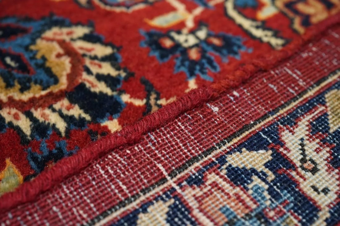 Fine Antique Persian Isfahan Rug 6'10'' X 11'0'' - 7