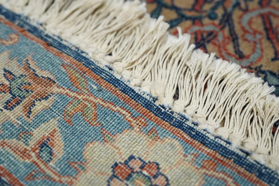 Late 18th Century Antique Mohtasham Kashan Rug 4'7'' x 6'8'' - 10