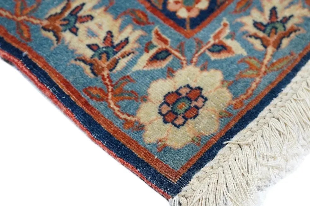 Late 18th Century Antique Mohtasham Kashan Rug 4'7'' x 6'8'' - 4
