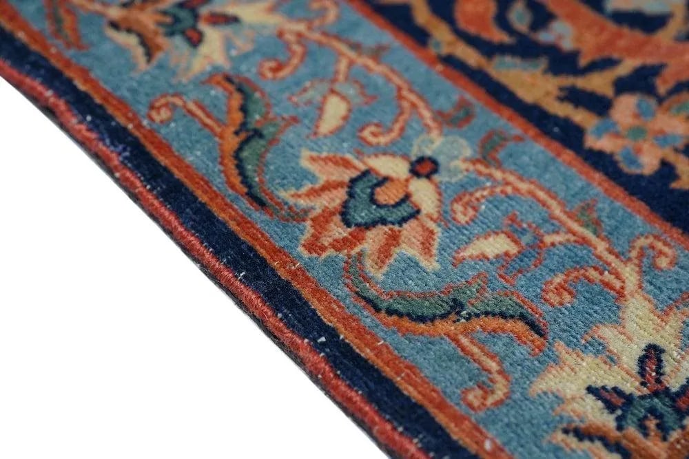 Late 18th Century Antique Mohtasham Kashan Rug 4'7'' x 6'8'' - 5