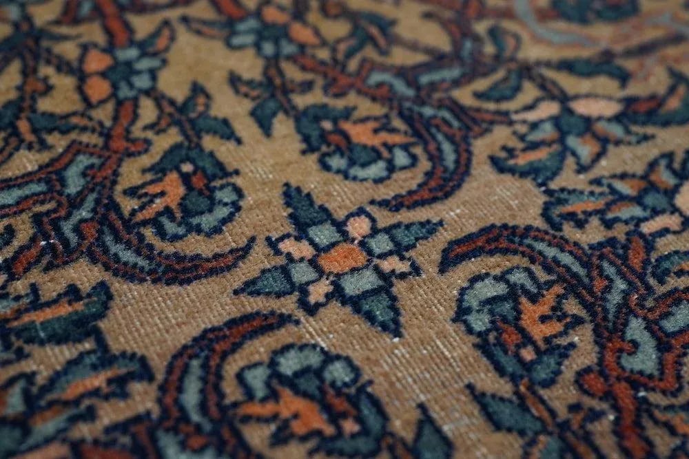 Late 18th Century Antique Mohtasham Kashan Rug 4'7'' x 6'8'' - 7