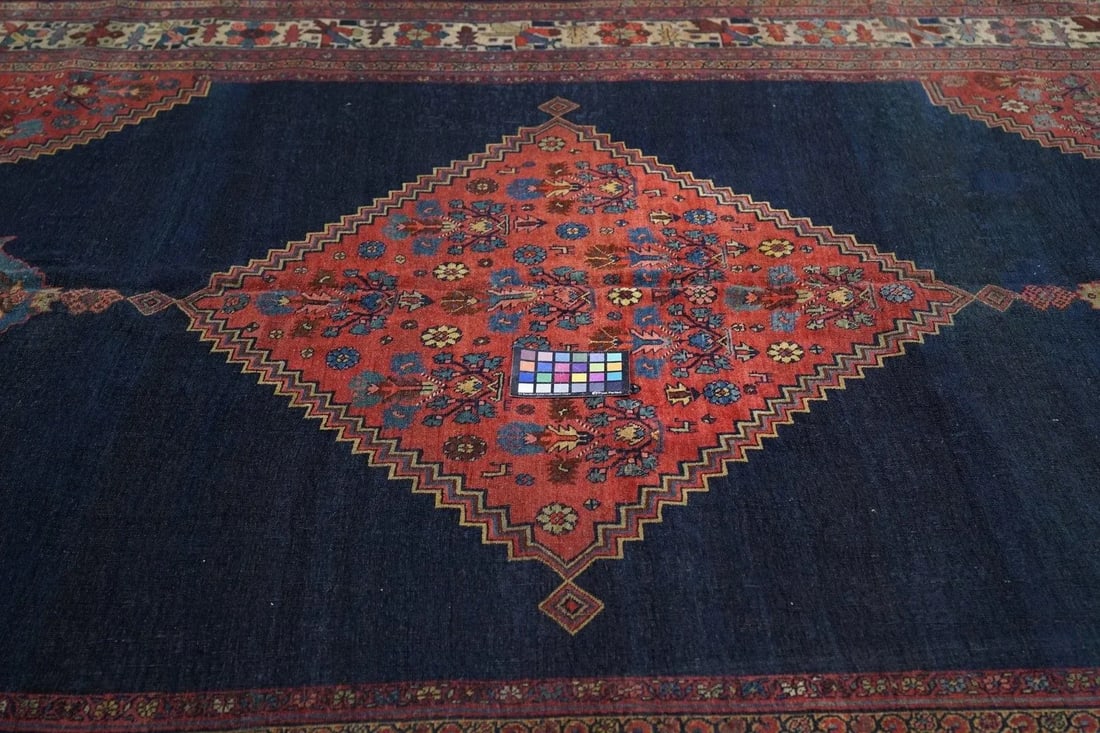 Late 18th Century Antique Bidjar Rug 7'9'' x 11'6'' - 11