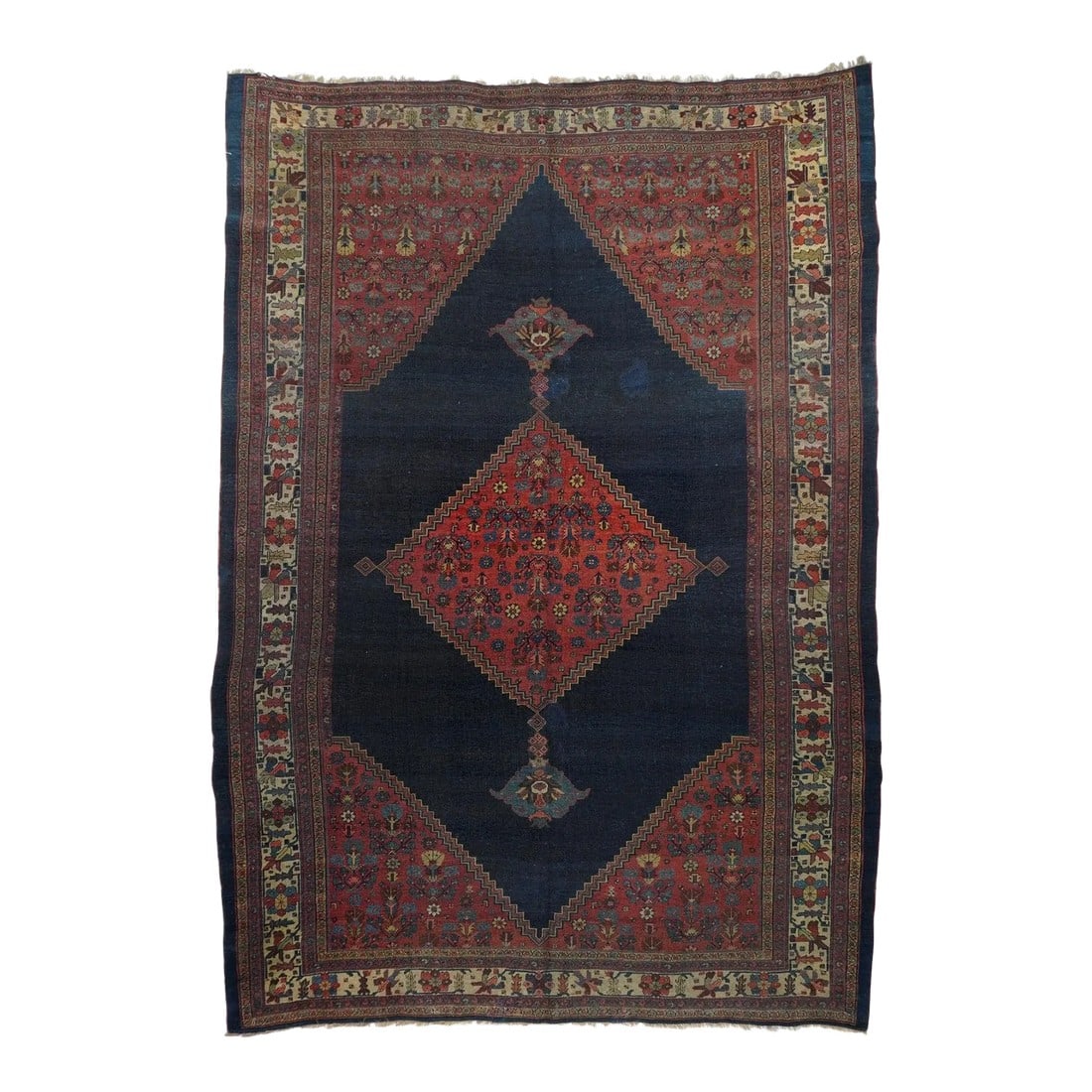 Late 18th Century Antique Bidjar Rug 7'9'' x 11'6'' (1 of 11)
