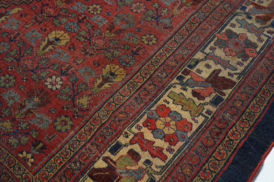 Late 18th Century Antique Bidjar Rug 7'9'' x 11'6'' - 7
