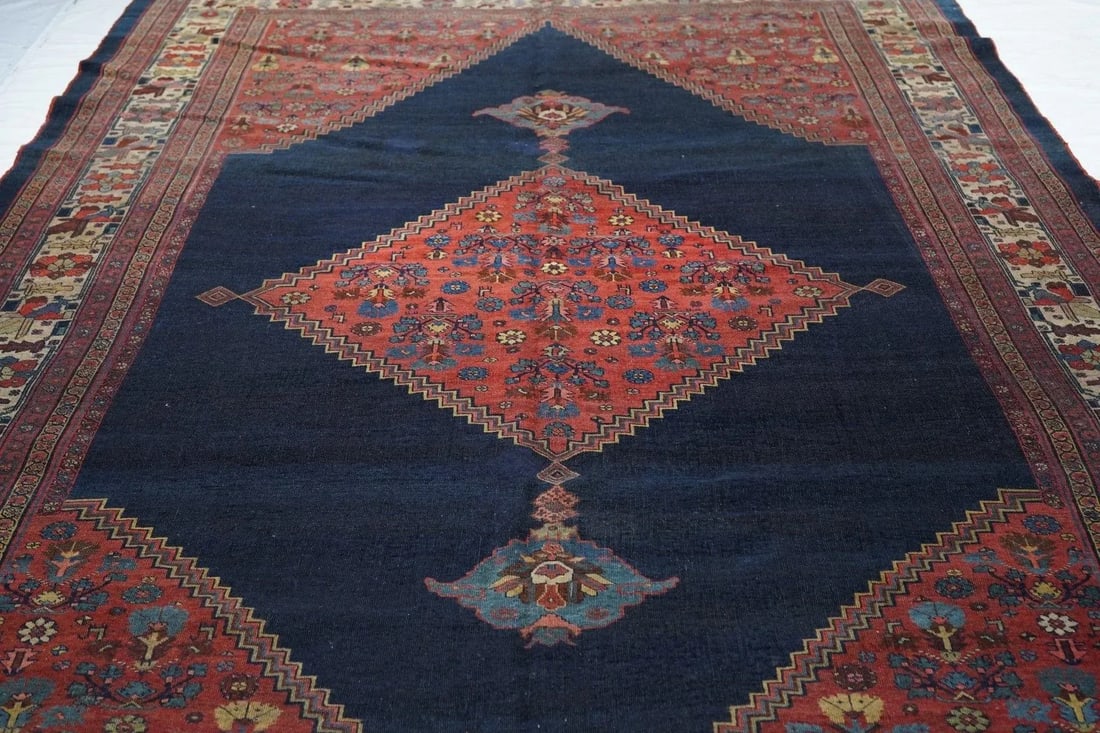 Late 18th Century Antique Bidjar Rug 7'9'' x 11'6'' - 9