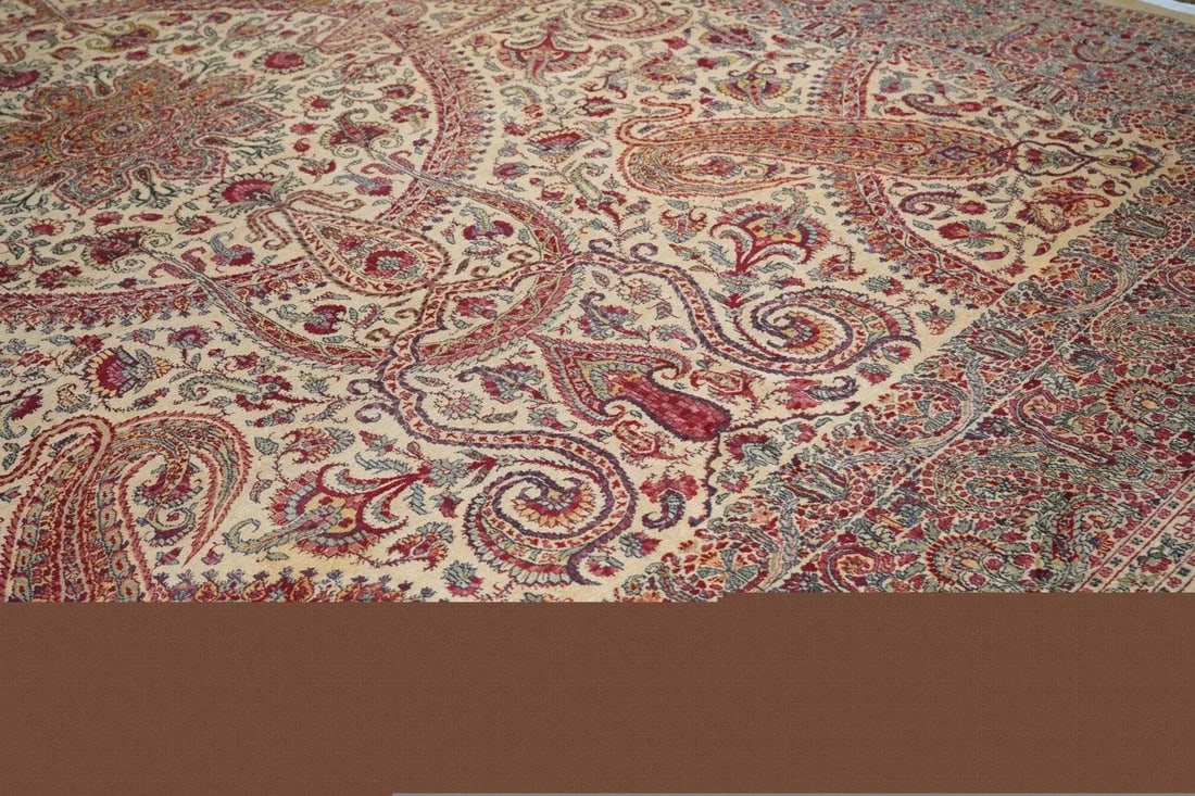 Antique Kerman Rug 11'3'' x 15'5'' - 7