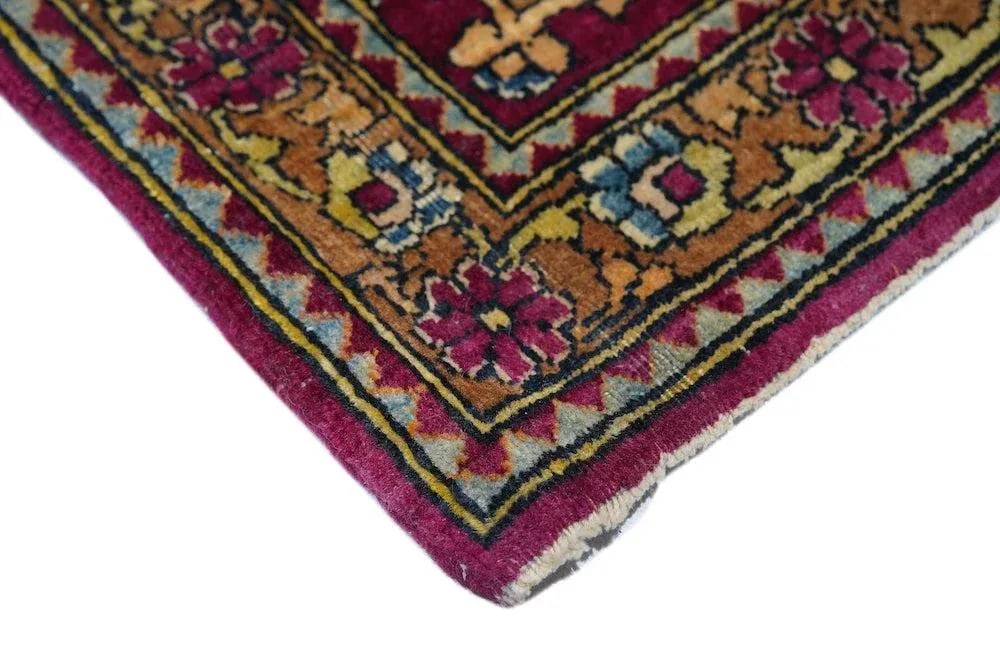 Antique Tehran Rug 4'8'' x 7'4'' - 3