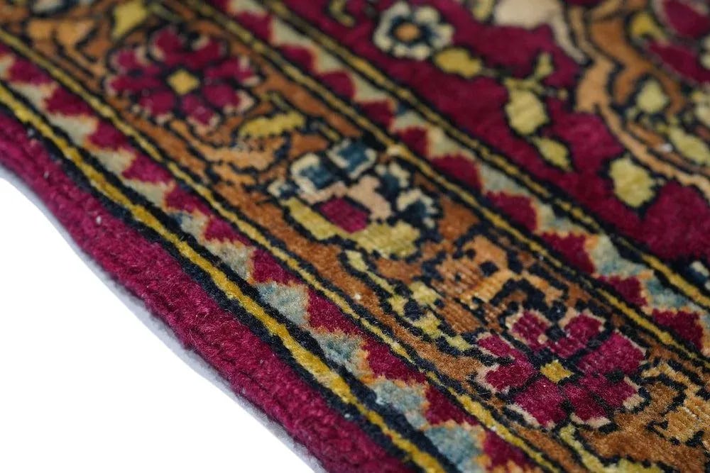 Antique Tehran Rug 4'8'' x 7'4'' - 4
