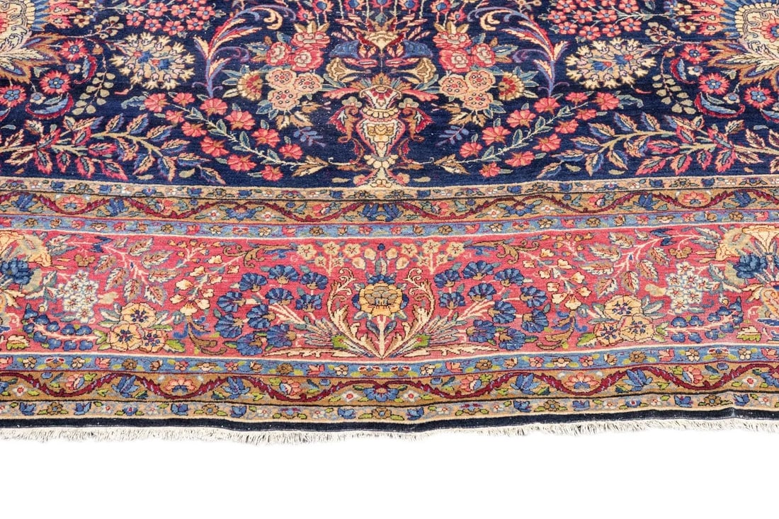 Antique Persian Kerman Rug 10'1'' x 14'3'' - 2