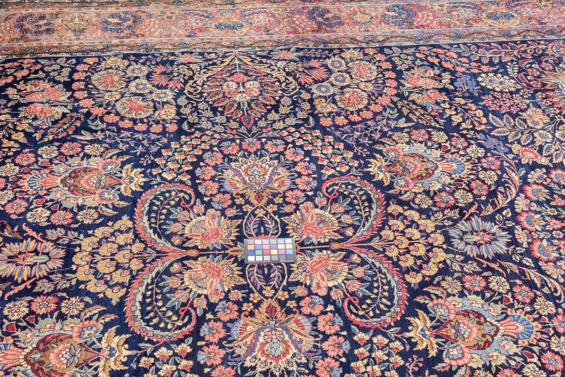Antique Persian Kerman Rug 10'1'' x 14'3'' - 6