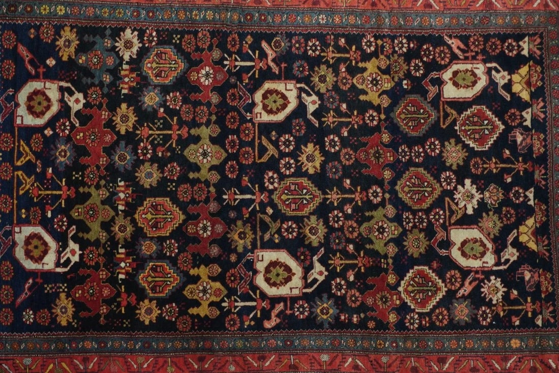 Antique Bidjar Rug 4'2'' x 6'6'' - 5
