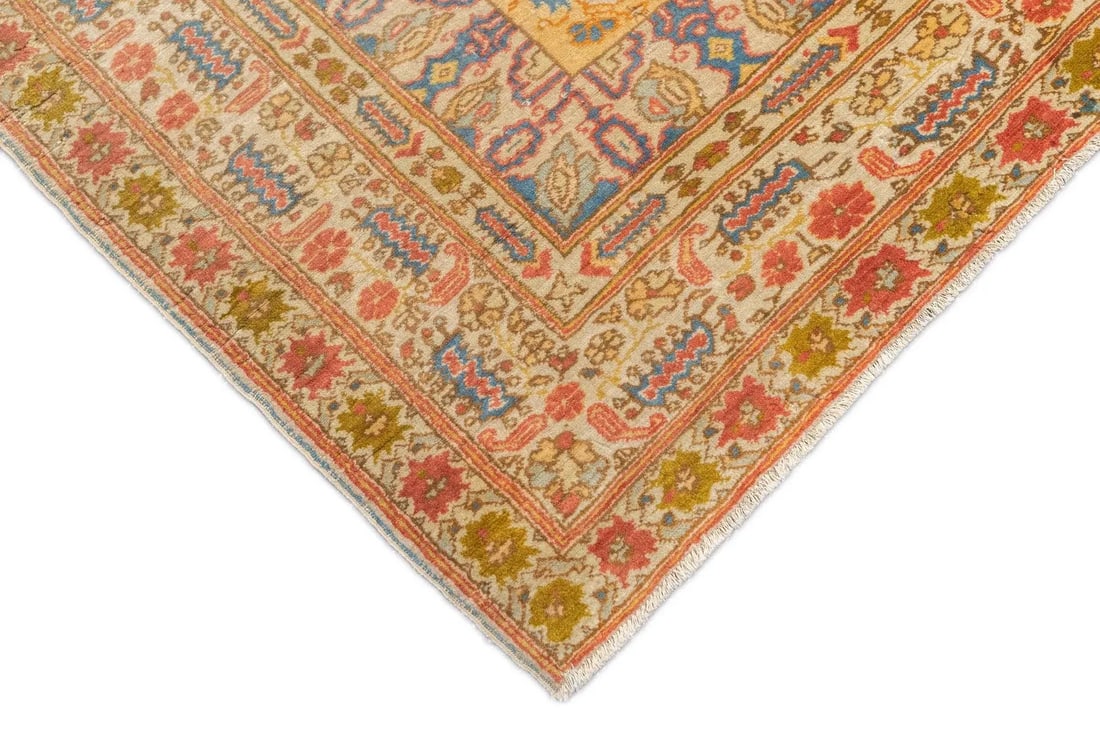 Late 18th Century Antique Haji Jalili Tabriz Rug 4'7'' x 6'5'' - 7