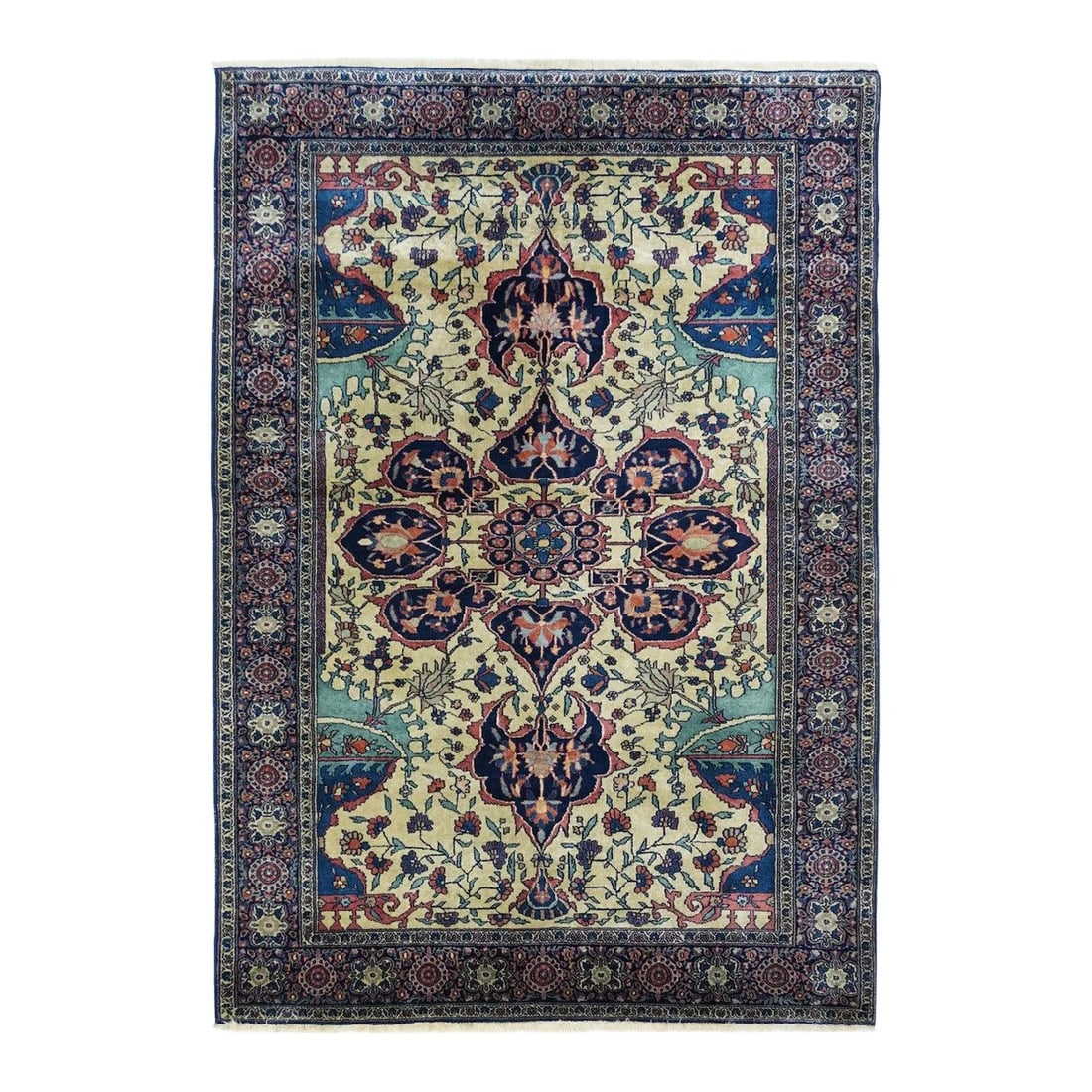 Antique Sarouk Rug 4'6'' x 6'6'' (1 of 10)