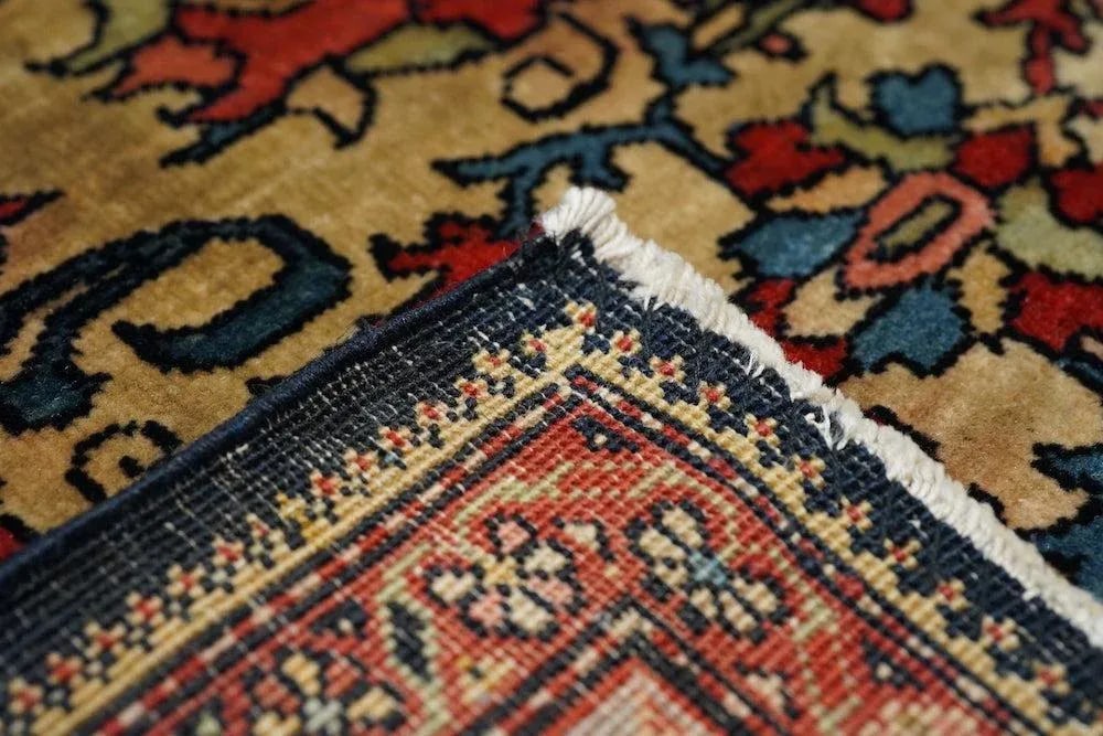 Late 18th Century Antique Farahan Sarouk Rug 4'3'' x 6'2'' - 11