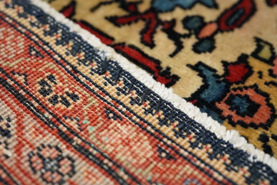 Late 18th Century Antique Farahan Sarouk Rug 4'3'' x 6'2'' - 2