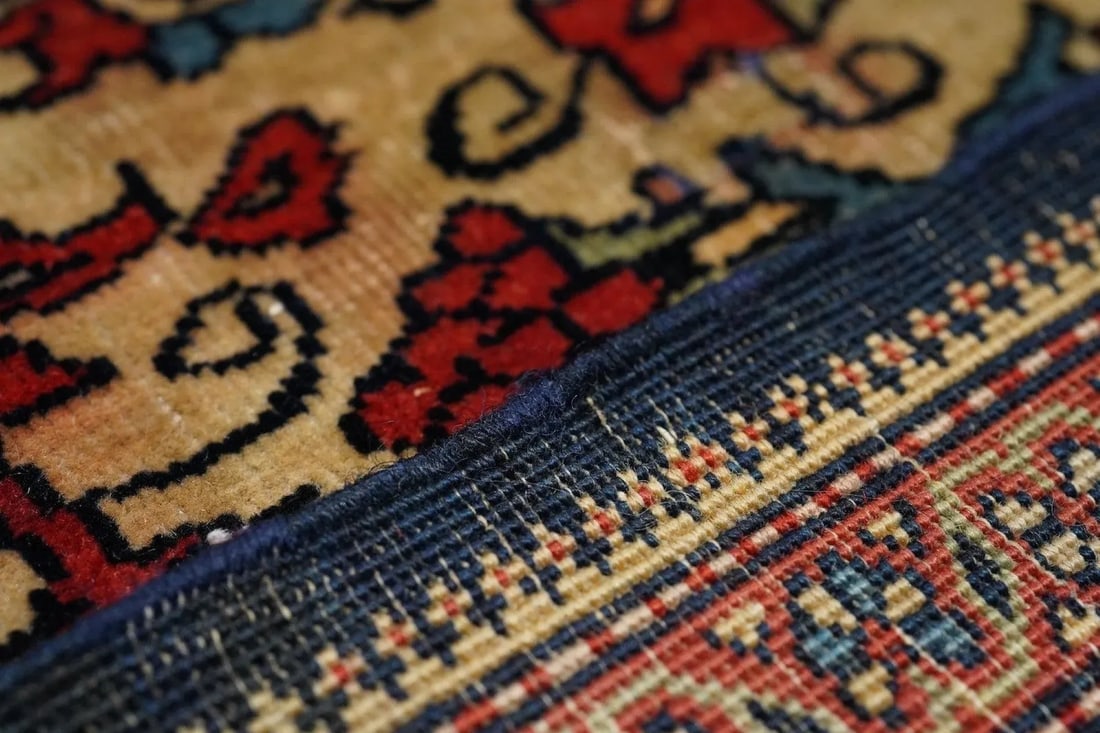 Late 18th Century Antique Farahan Sarouk Rug 4'3'' x 6'2'' - 3