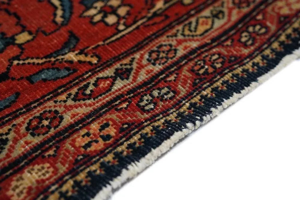 Late 18th Century Antique Farahan Sarouk Rug 4'3'' x 6'2'' - 7