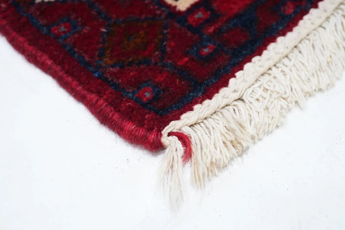 1970s Vintage Hamadan Rug 4'3'' x 6'6'' - 5