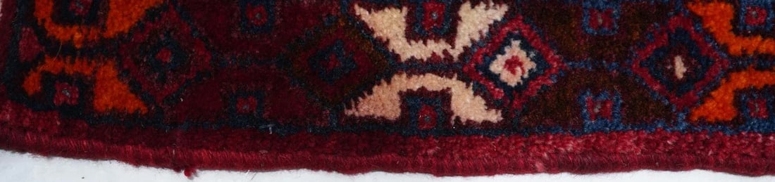 1970s Vintage Hamadan Rug 4'3'' x 6'6'' - 6
