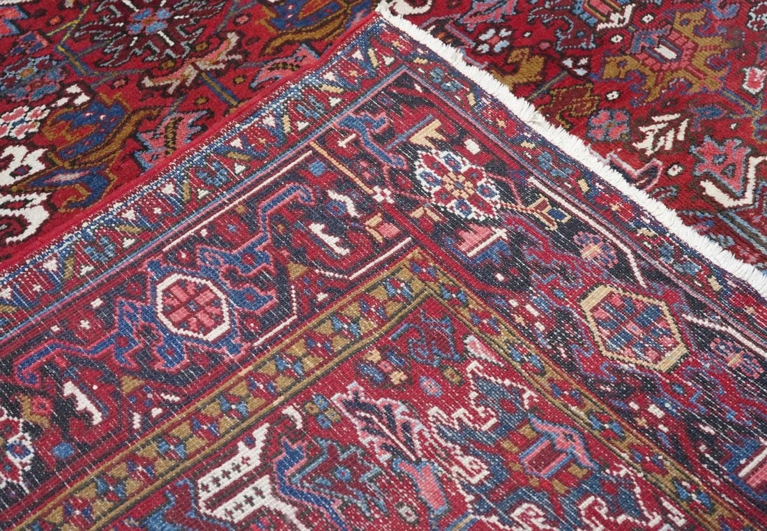 Vintage Heriz Rug 8'1'' X 11'3'' - 10