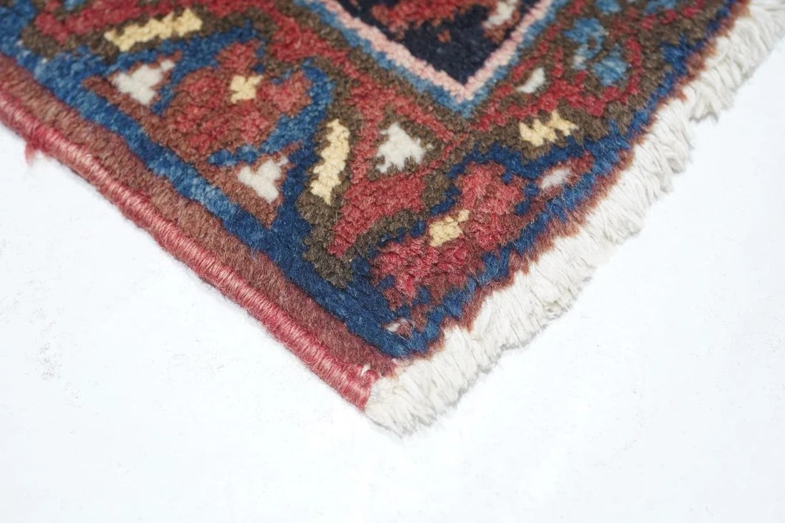 Vintage Heriz Rug 8'1'' X 11'3'' - 4