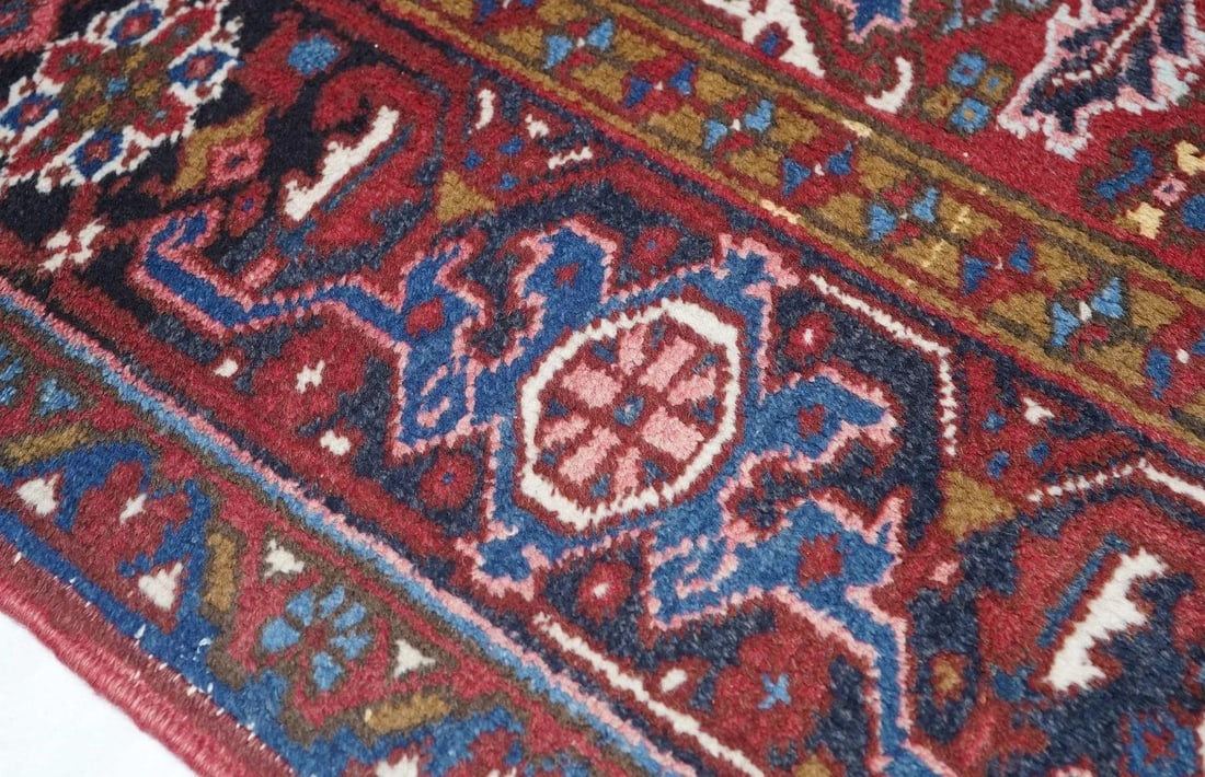 Vintage Heriz Rug 8'1'' X 11'3'' - 6