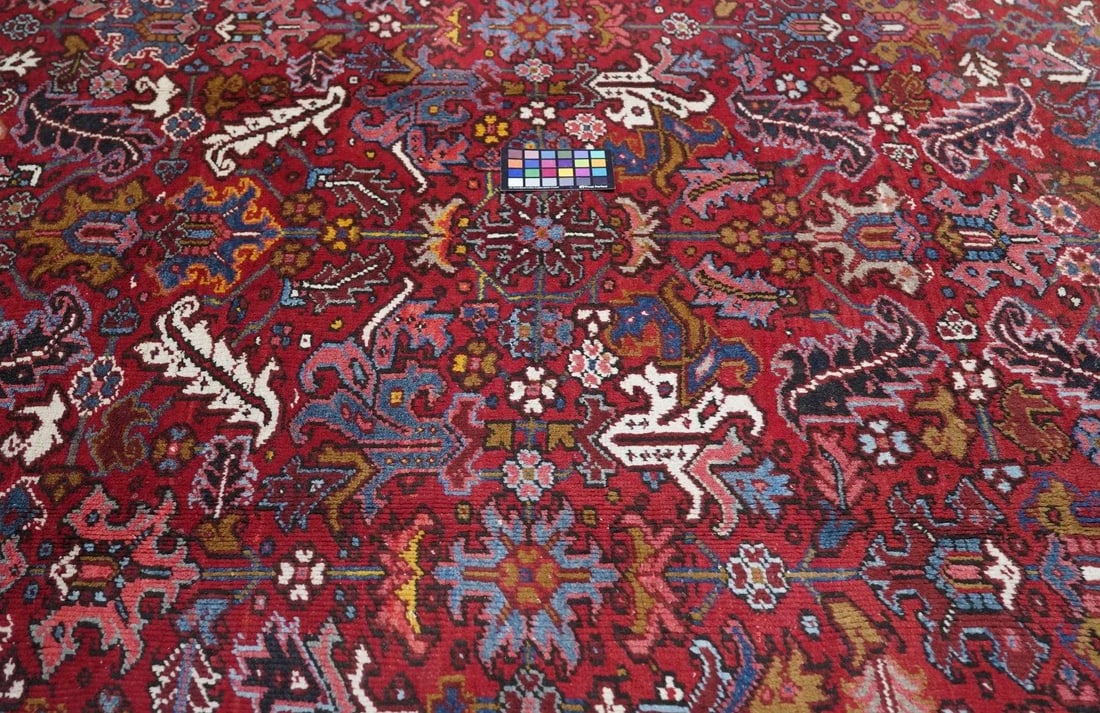 Vintage Heriz Rug 8'1'' X 11'3'' - 9